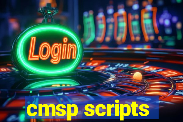 cmsp scripts